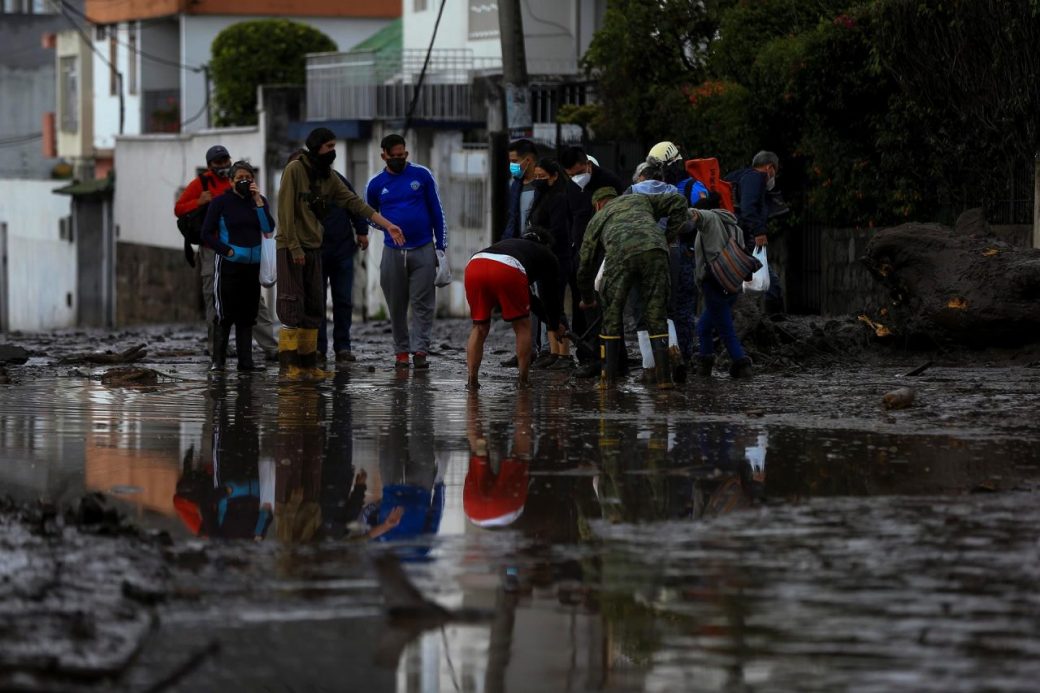 Ingreso a zona del aluvión en Quito requerirá salvoconducto