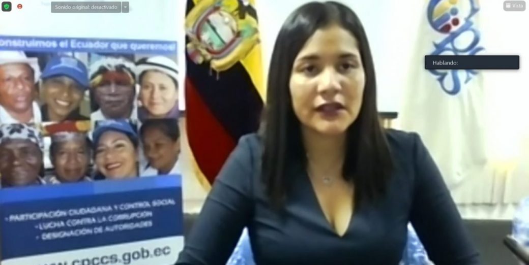 Foto referencial. Sofía Almeida habló desde la delegación del CPCCS en Guayas.