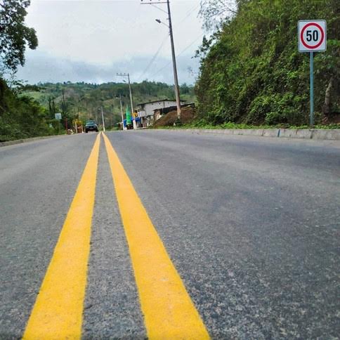 VÍAS. La inauguración de las arterias viales tiene una extensión de 27,5 kilómetros con uso de dos carriles