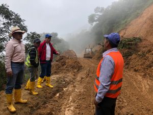 Acciones de respuesta ante temporal invernal en Loja.