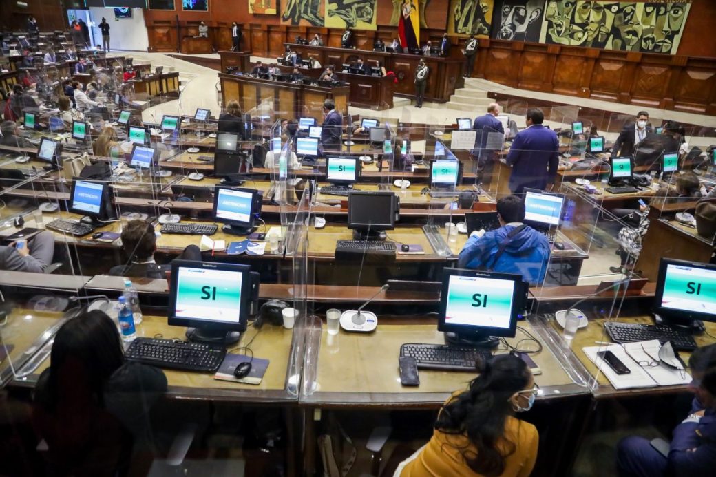 Los legisladores tuvieron su última sesión de Pleno el 24 de febrero de 2022