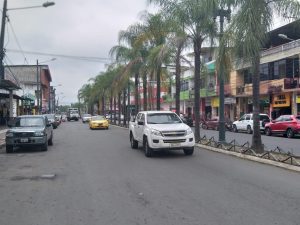 Gasolinera en Ecuador