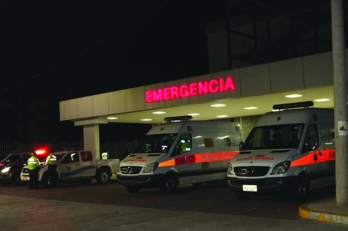 La adolescente fue trasladada a la Sala de Primera Acogida en el Hospital de Ambato.