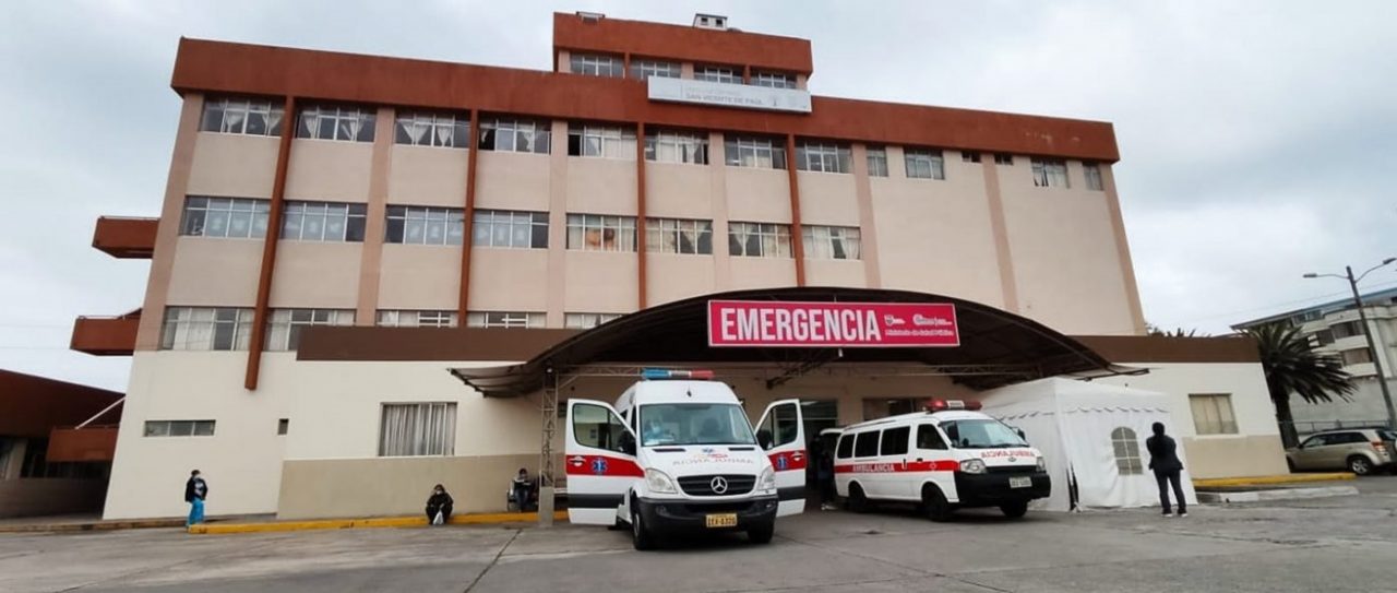 El San Vicente de Paúl es el hospital público más importante de la provincia de Imbabura.