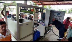 Agua potable llega a tres  comunidades de Muisne