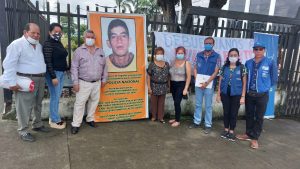 Familia del joven desaparecido Luis Sabando Véliz continúan en la lucha