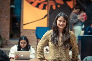 LOGROS. Michelle Arévalo completó sus estudios en derecho internacional en la Universidad de Oxford.
