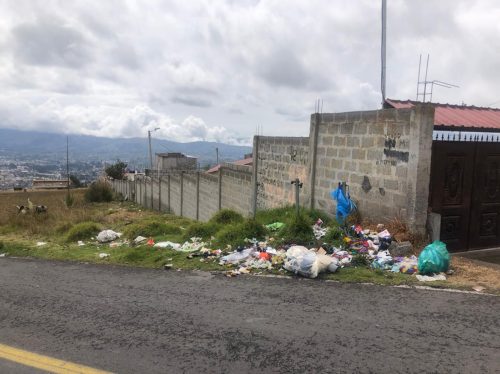 Santa Rosa se convierte  en un basurero público