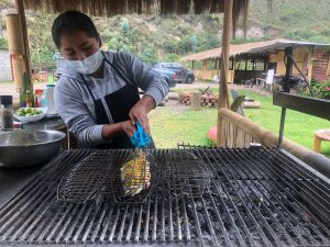 La forma de preparar las truchas es variada y es lo más atractivo para quienes llegan.