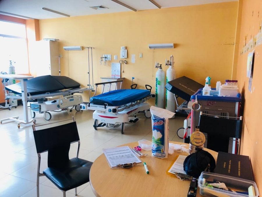 Casos. En Carchi, el hospital Luis G. Dávila tiene cero pacientes con COVID-19 en sus respectivas áreas.