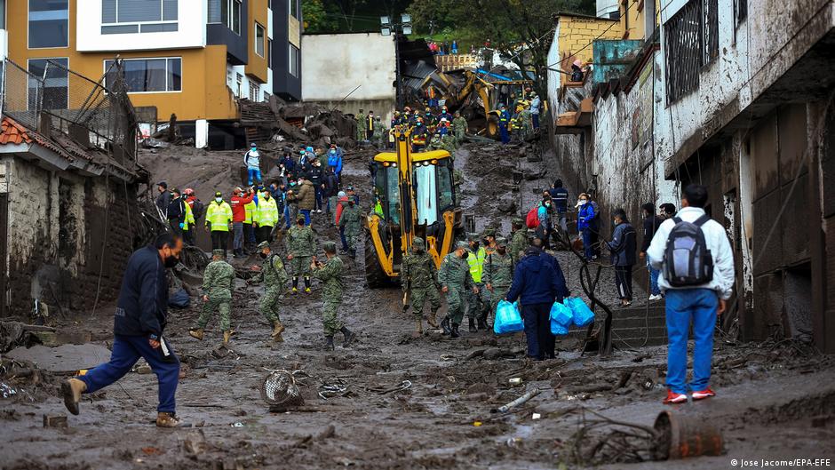 Unos 100 mil quiteños viven expuestos a aluviones