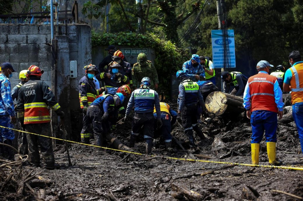 El aluvión ocurrido el 31 de enero en Quito ha sido el evento más trágico del actual invierno en Ecuador.