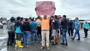 Las protestas seguirán en la vía Santo Domingo- Buena Fe