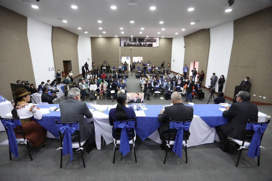 Organizaciones políticas hacen pedidos al CNE para las elecciones de 2023