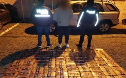 Detenido por transportar  más de 100 kilos de cocaína