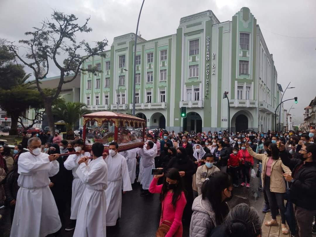 Los templos de Loja se llenaron durante Semana Santa