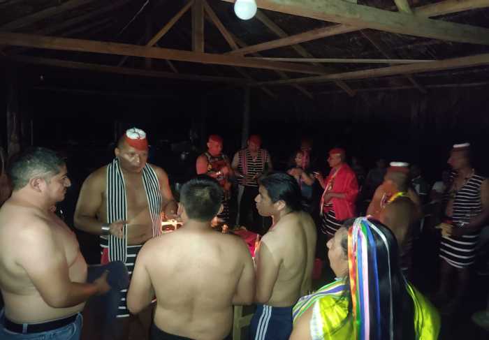 Kasama una fiesta con tradición