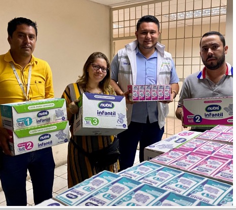 Prefectura gestiona ayuda para damnificados
