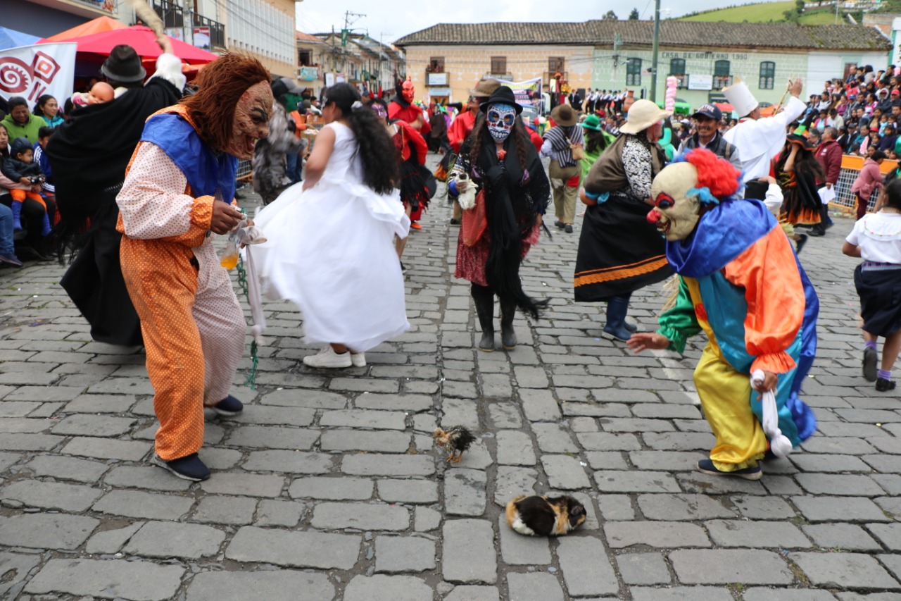 Festividad. En el cantón Montúfar esta tradición se realiza cada año, con la participación de grandes y chicos.