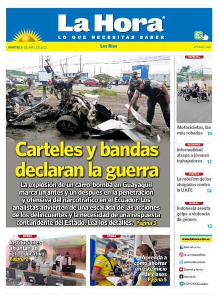 LOS RIOS 26 DE ABRIL| Diario La Hora