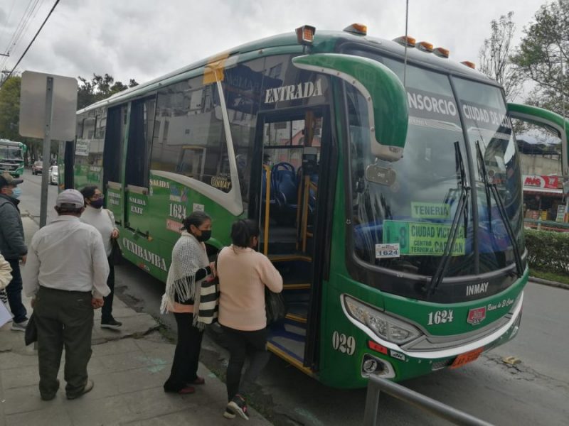 Municipio no se pronuncia sobre estudios para alza de tarifa de bus