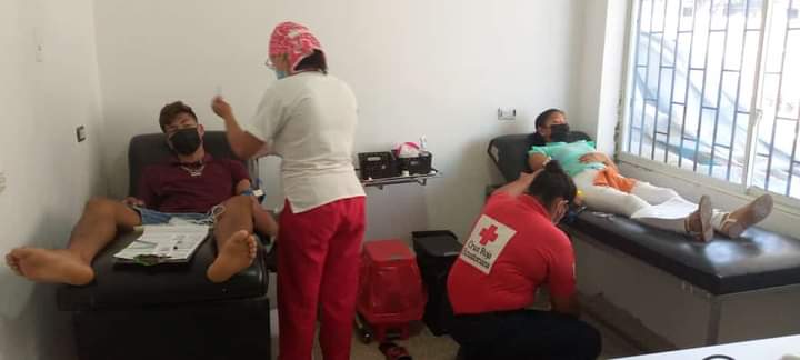 Se activa punto de donación de sangre