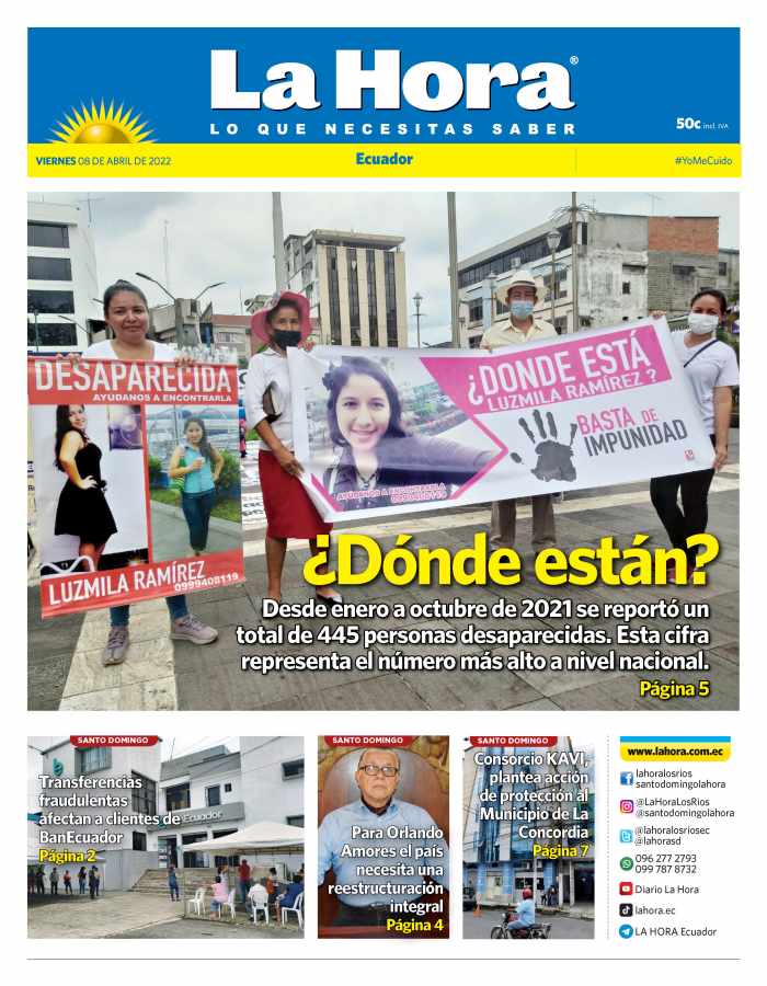 Santo Domingo: 08 de abril, 2022