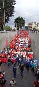 UNE se mantiene firme por la lucha de sus derechos