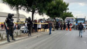 Policía fue baleado en Guayaquil en medio del estado de excepción