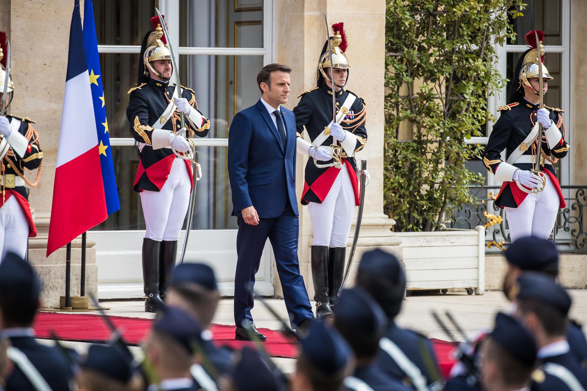 Emmanuel Macron es investido en Francia con un ‘proyecto europeo’ y Ucrania como prioridad