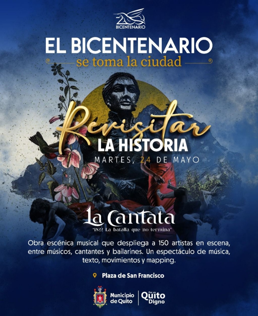 "La Cantata" se proyecta como el acto central de los eventos.