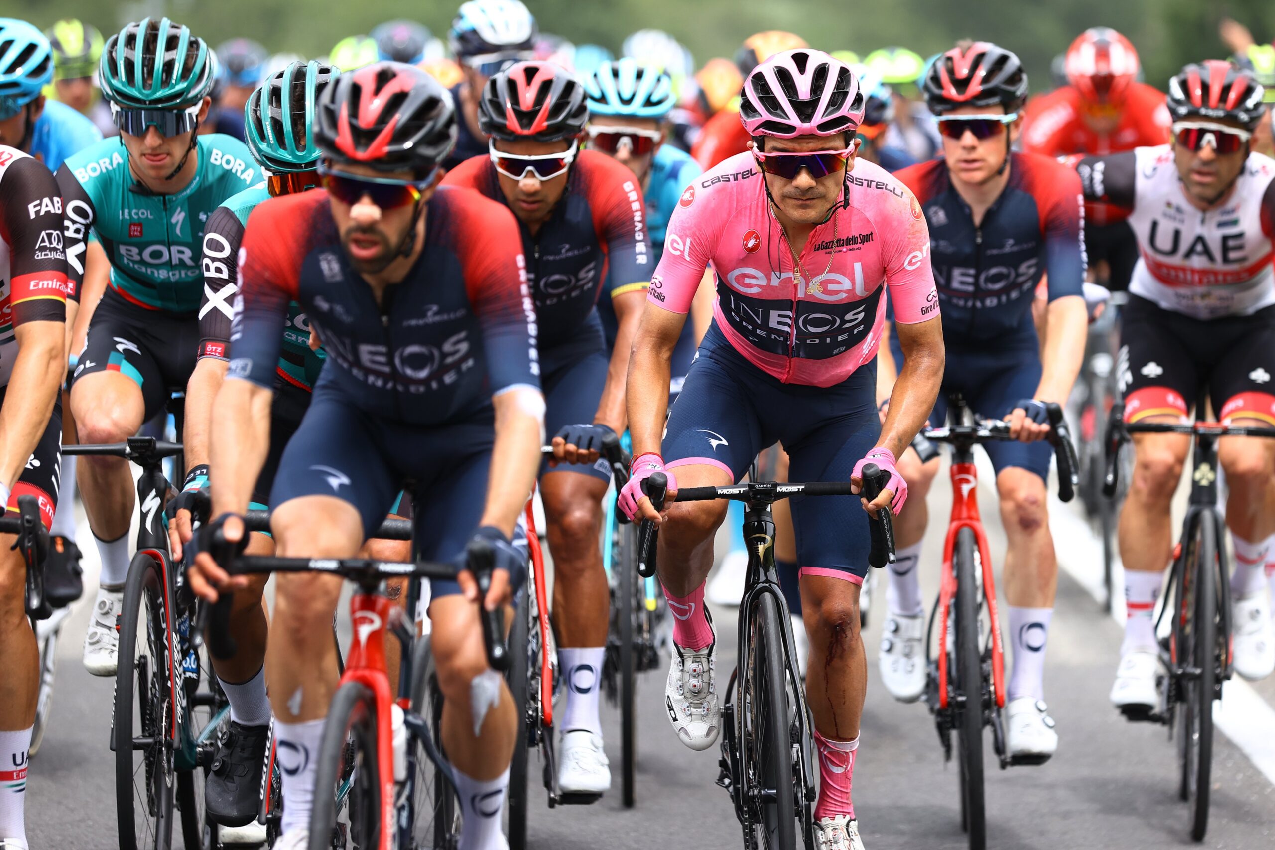 Carapaz alista como líder la última semana del Giro de Italia