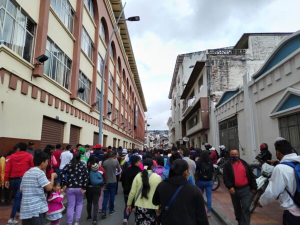 Un fallecido tras disturbios en Loja entre vendedores informales y Policía Municipal