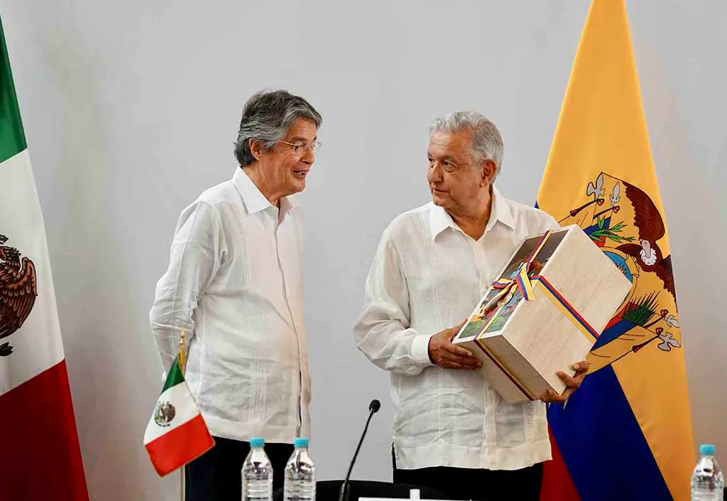 Los presidentes Lasso y López Obrador se han puesto como meta firmar el tratado durante este año.