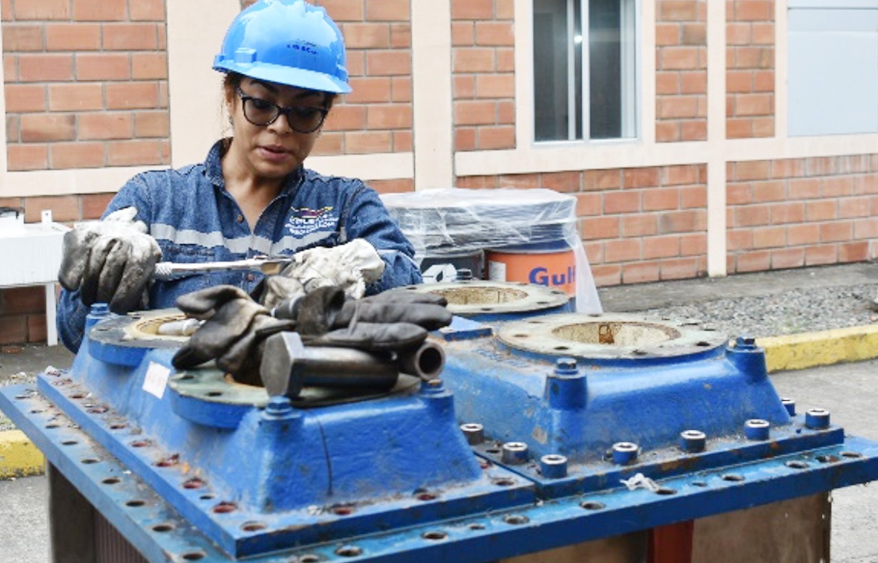 Mujeres brindan mantenimiento a Centrales térmicas