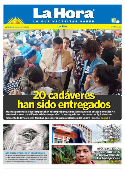 LOS RIOS 11 DE MAYO| Diario La Hora