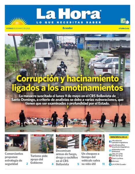 LOS RIOS 13 DE MAYO| Diario La Hora
