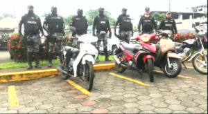 ‘Pillos’ escondían motos robadas entre la maleza