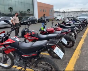 La Policía recupera 10 motocicletas que están reportadas como robadas