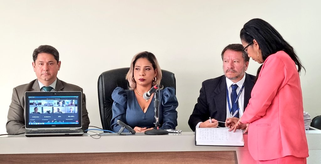 Silvana Caicedo (jueza ponente), Cléver Franco y Juan Carlos Camacho están a cargo de la causa.