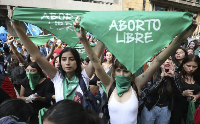 En febrero pasado, la Corte Constitucional de Colombia despenalizó el aborto practicado hasta las 24 semana se gestación.