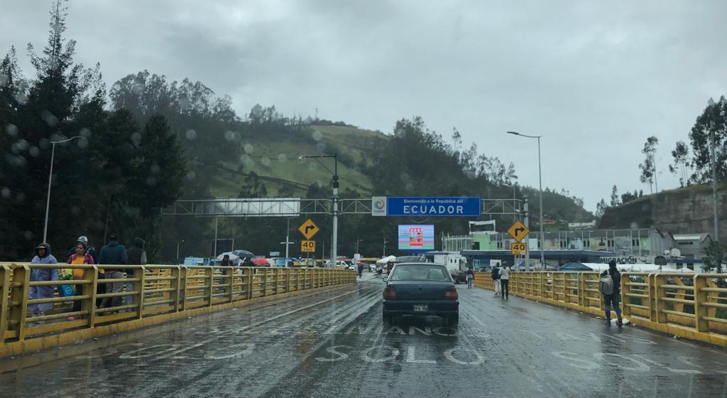 Circulación. El tránsito particular de todo tipo estará cerrado en los pasos fronterizos entre Ecuador y Colombia, por las votaciones de mayo de 2022.