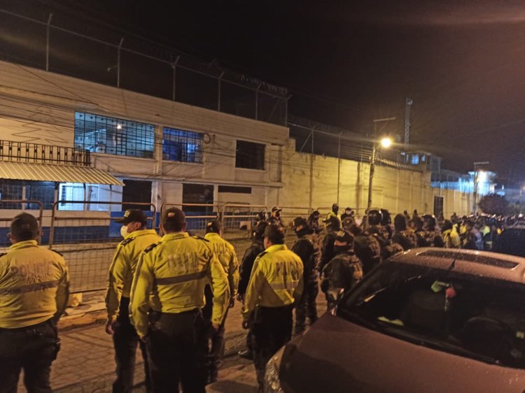 RECLUSOS. Gran parte de los prisioneros extranjeros detenidos en Ecuador están recluidos en la cárcel de Tulcán.
