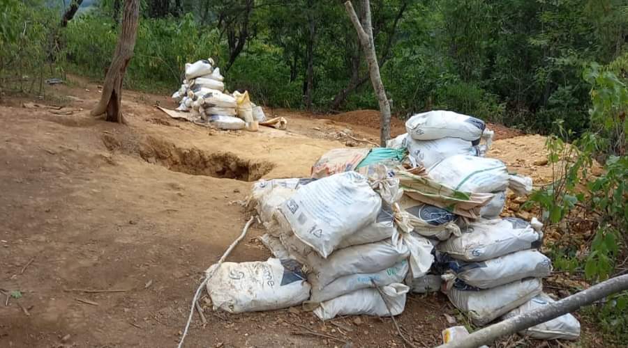 Frenan minería en Macará, hay detenidos y decomisos