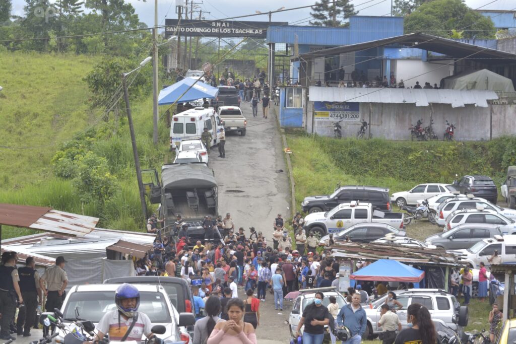 43 asesinados en la cárcel de Santo Domingo