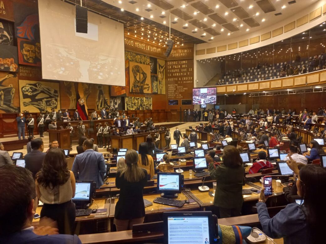 La Asamblea sigue estancada en conflictos políticos y no avanza en su trabajo.