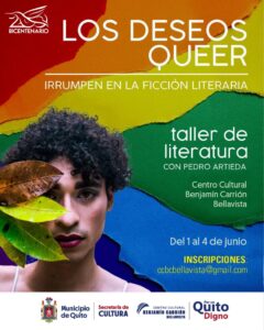 Taller de literatura ‘Los deseos queer irrumpen en la ficción literaria’