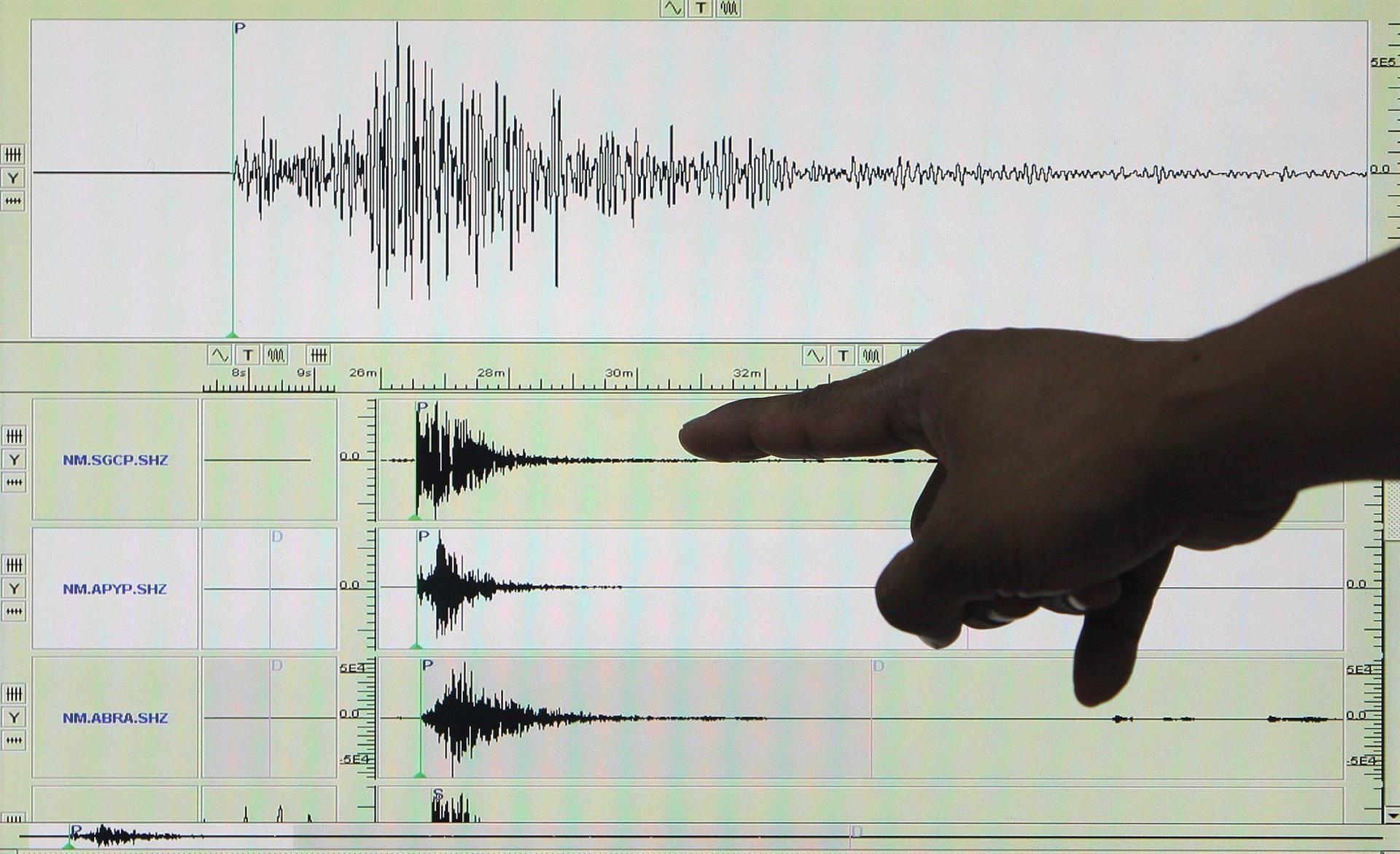 Sismo marino de magnitud 4,7 frente a las costas de Ecuador