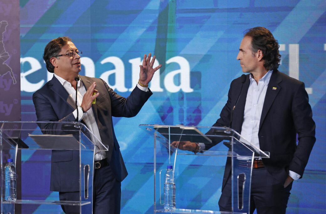 Las claves del último debate previo a la primera vuelta presidencial en Colombia