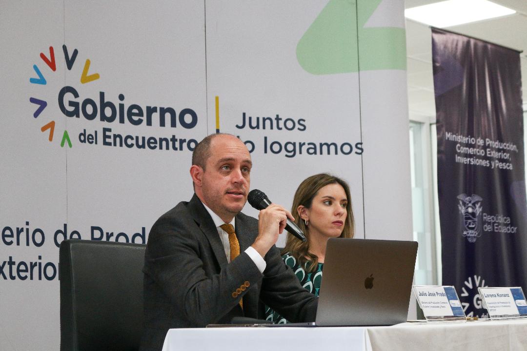 El ministro de Producción, Julio José Prado es uno de los más activos en la búsqueda de inversiones.